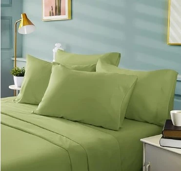 Green-Bed-Sheet