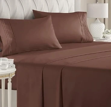 chocolate-brown-bed-sheets