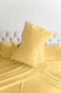 yellow-bed-sheet